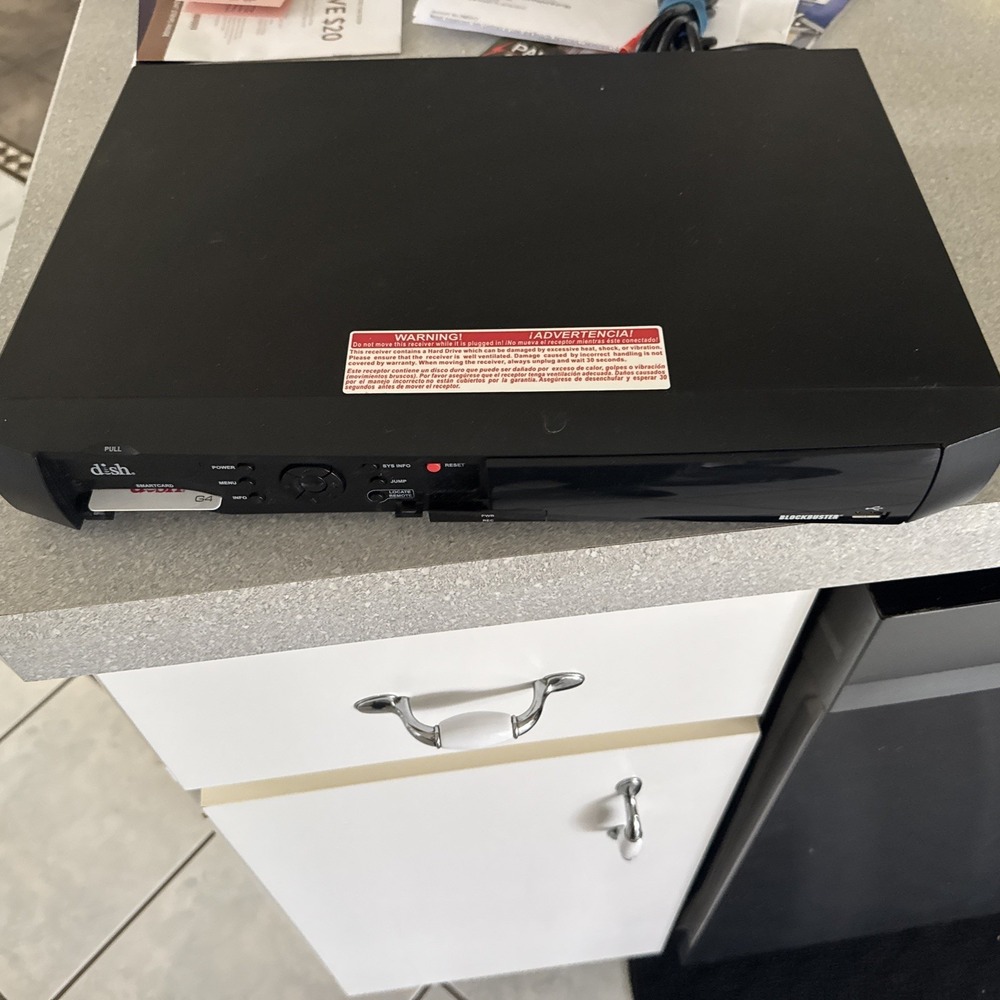 Dish Hopper With Sling Black Blockbuster Main Board - No Remote